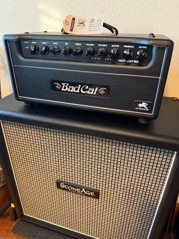 Bad Cat Mod Shop Hot Cat 50 Head Custom 2026 - Blackout image 1
