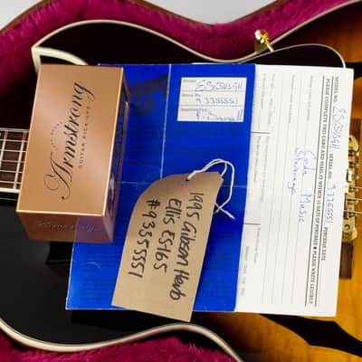 Gibson Herb Ellis ES-165 1995 Vintage Sunburst image 23