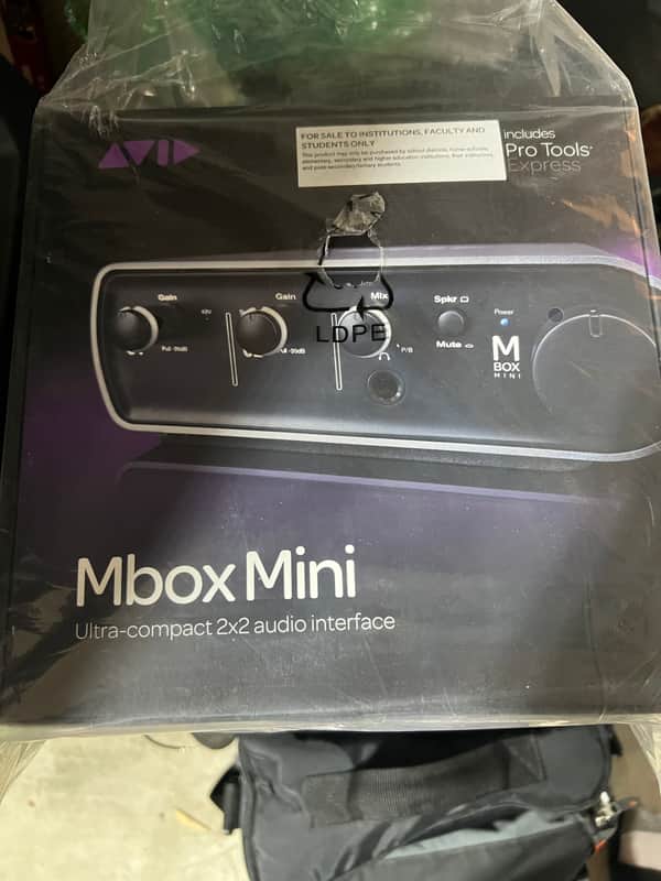 Avid MBox 3 Mini USB Audio Interface 2010s - Silver / Black image 1