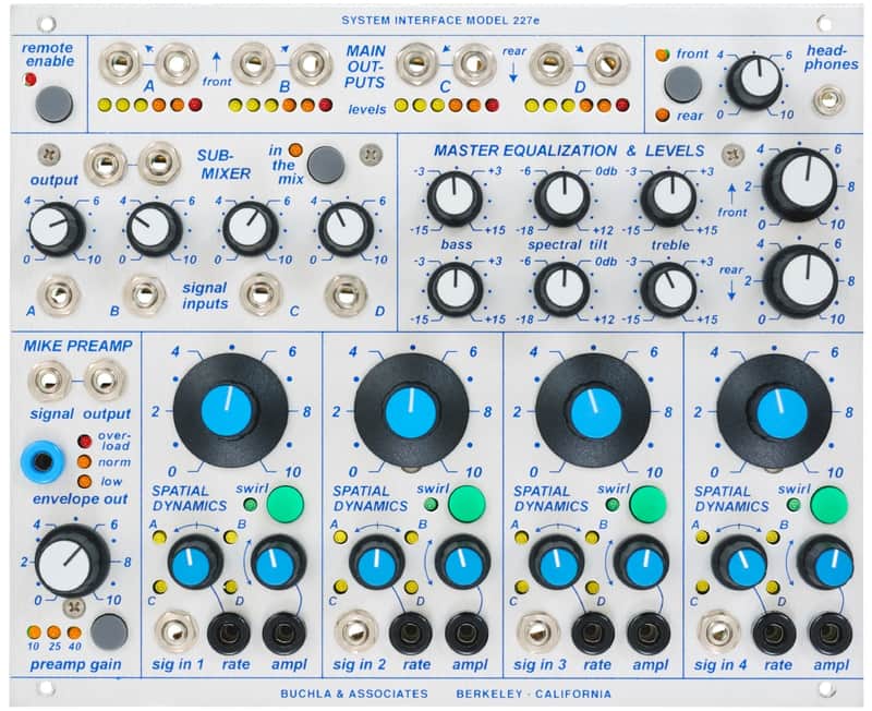 Buchla USA 227e System Interface image 1