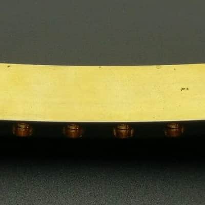 MojoAxe Compensated Wraparound Bridge Tailpiece for Gibson Les Paul, aged gold image 7