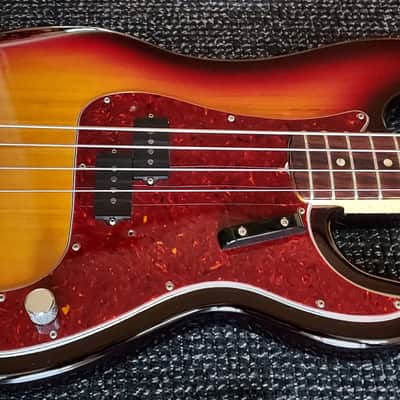 1968 Fender Precision Bass with Rosewood Fretboard - Sunburst - Refinish image 3