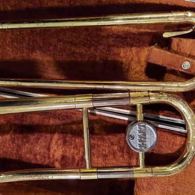 Yamaha YSL-352 Tenor Trombone, Japan, with case and mouthpiece image 7
