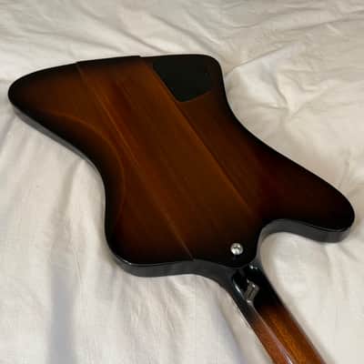 One of a Kind Gibson Firebird V-12 Custom Modified 12-String Guitar - Vintage Sunburst - Free Pro Setup image 9