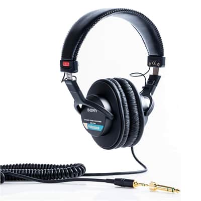 Sony MDR-7506 Professional Folding Headphones, Bundle with Remote Audio Ear Pads for Sony MDR-7506 Headphones, Pair image 8