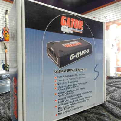 Gator G-BUS-8-US Pedal Board Power Supply 2010s - Black image 2