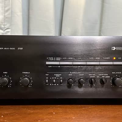 Clean 1990s Yamaha AVX-500 Stereo Amplifier - Phono Ready - Works - 80W image 1