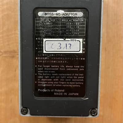 Boss FT-2 Dynamic Filter (Black Label) 1986 - 1989 - Yellow image 2