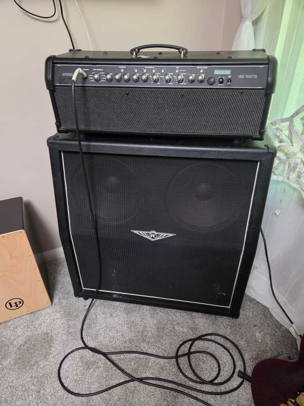 Line 6 Spider 4 w/ raven 4/12 stack. Spider 4 150 wat ? - Black image 1