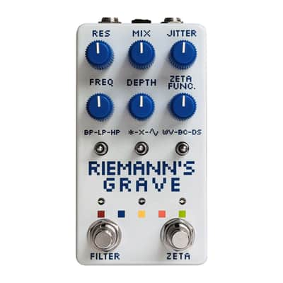 Discomfort Designs Riemann's Grave Multimode Distortion + Filter Pedal