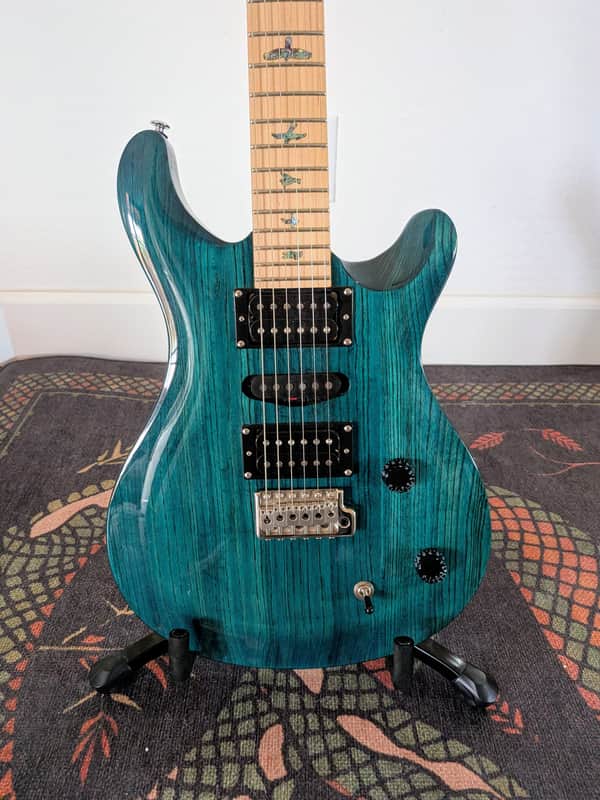 PRS SE Swamp Ash Special 2023 - Present - Iri Blue image 1