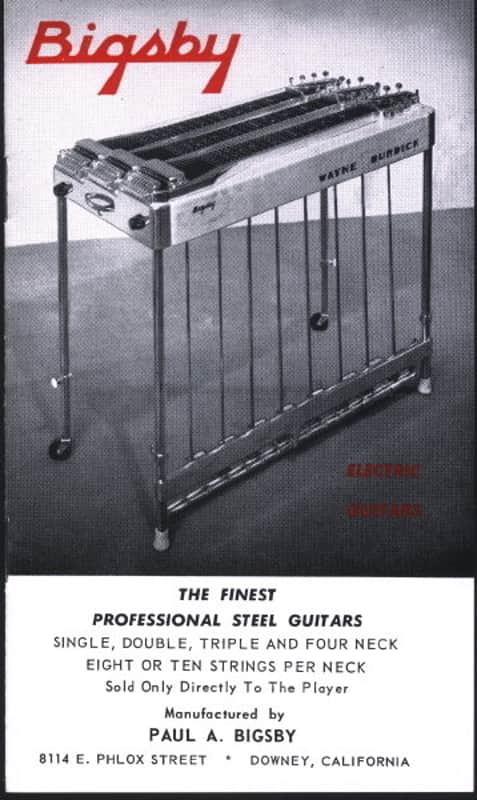 Bigsby Catalog 1963 image 1