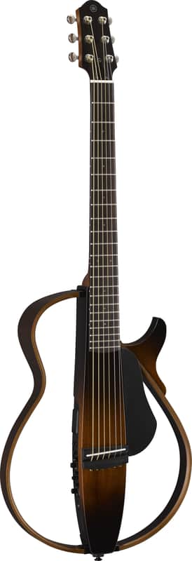 Yamaha Steel String Silent Guitar SLG200S TBS - Tobacco Sunburst image 1