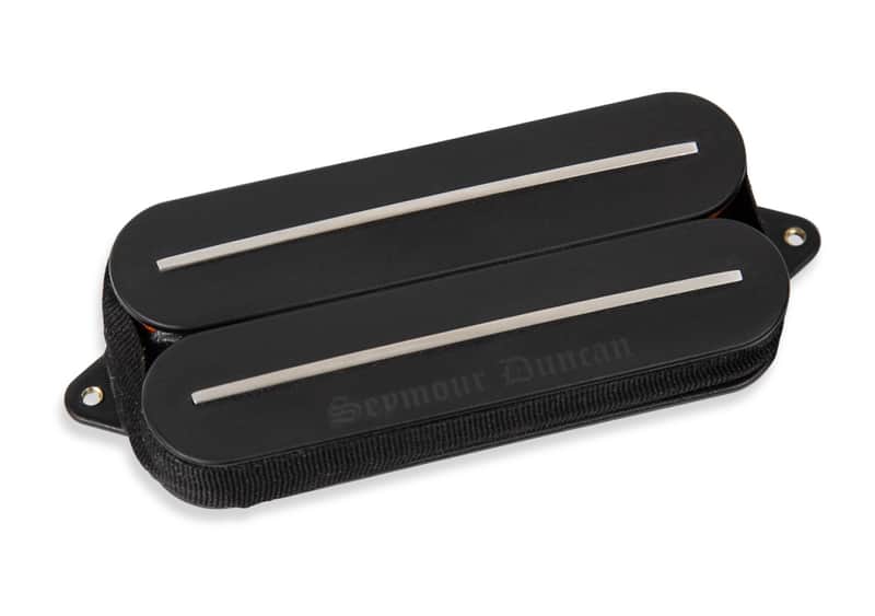 Seymour Duncan Black Winter Rails High Output Rail Pickups for Metal Black image 1