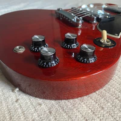 2008 Gibson SG '61 Reissue w/OEM Soft Case - Heritage Cherry image 7