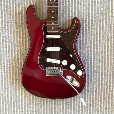 Fender Stratocaster 1996 Red Transparent image 1