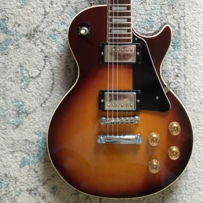 Memphis Les Paul /Set Neck/ Matsumoku  Tobacco Burst/ Original Case image 2