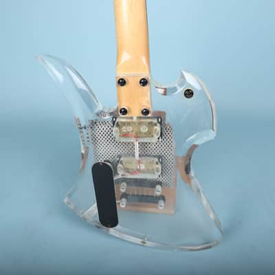 B.C. Rich Mockingbird Acrylic Limited Edition Electric Guitar Clear image 13