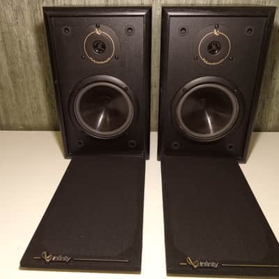 Infinity RS-225 Two-way Bookshelf Speakers Vintage 80s Tested Working Refurbished image 1