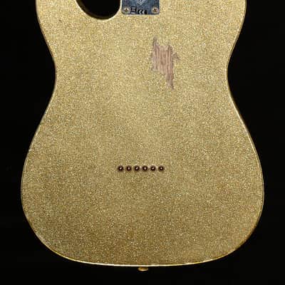 Fender Custom Shop LTD Caballo Tono Ligero Relic Aged Gold Sparkle (893) image 4