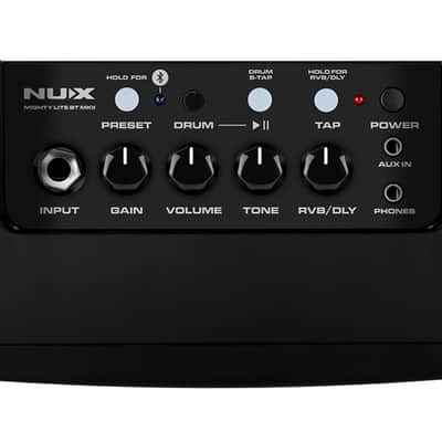 NuX Mighty Lite BT MKII 3-Watt 1x3" Digital Desktop Modeling Guitar Amplifier- New! image 4