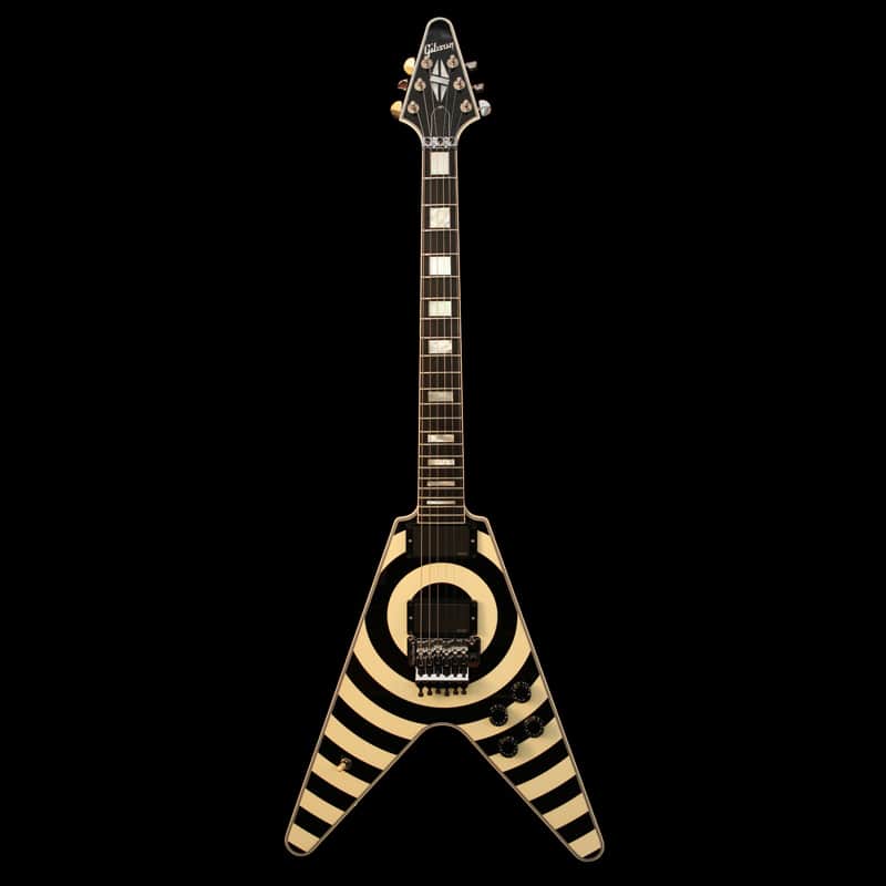 Gibson Zakk Wylde Custom Flying V Bullseye 2007 | Reverb