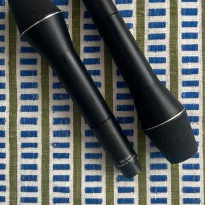 *serviced pair* 1970 AKG D-222 "Sound Rocket" Two-Way Dynamic Microphones D222 image 3