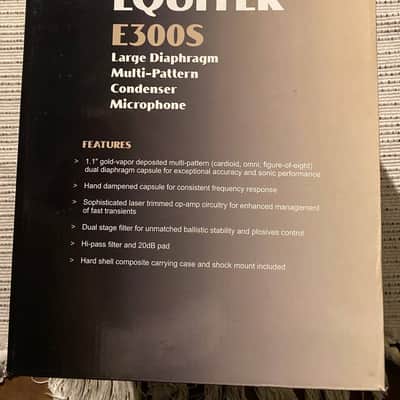 CAD Equitek E300S Large Diaphragm Multipattern Condenser Microphone image 9
