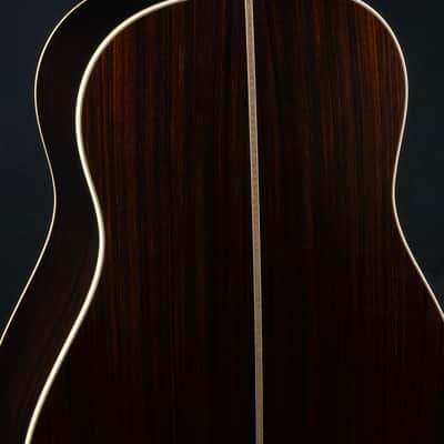 Bourgeois DS Vintage 12-Fret Indian Rosewood and Adirondack Spruce Black Top NEW image 15