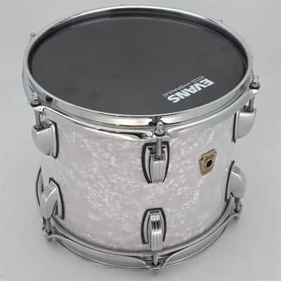 Used Ludwig Classic Maple 10x8 Tom White Marine Pearl - Good image 3