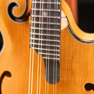 Eastman MD915-BD F-Style Mandolin - Blonde with Hardshell Case image 10