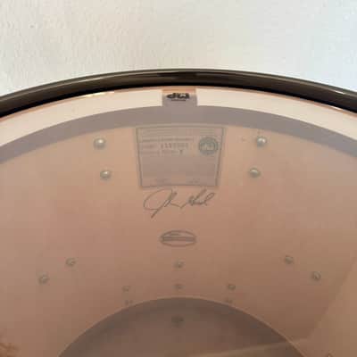 DW Collector‘s Exotic Quilted Sapeli SSC Standard Drum Kit 2021 image 11