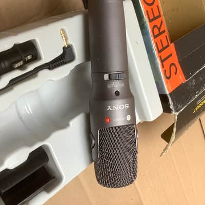 Sony Stereo microphone made in Japan / ECM MS 957 MS957 in original box ! image 2