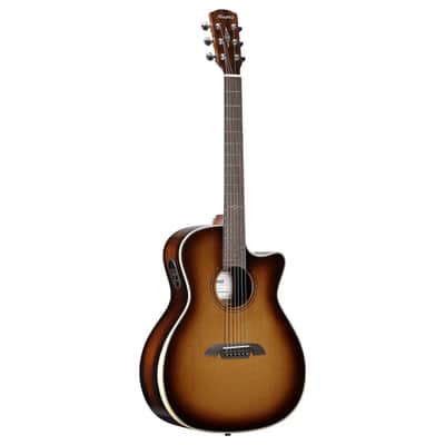 Alvarez Artist Elite Grand Auditorium Guitar Acoustic Electric Shadowburst Armrest with Cutaway (AEG99CE_Armrest_Shadowburst) image 3