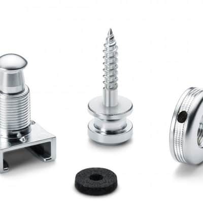 Schaller S-Locks Chrome Strap Lock System *Free Shipping in the USA* image 11