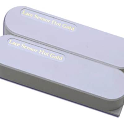Lace Sensor Hot Gold Dually Bridge pickup - white image 2