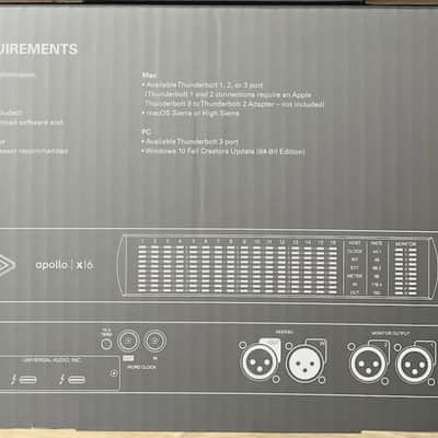 Universal Audio Apollo x16 - Heritage Edition (Thunderbolt 3) Audio Interface 2020 - Present - Black image 6