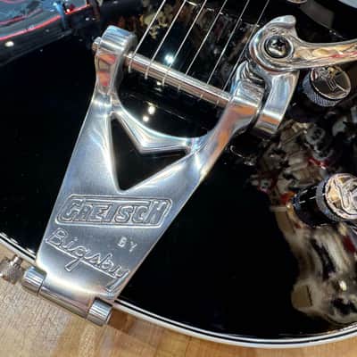 Gretsch G6128T-GH George Harrison Signature Duo Jet Electric Guitar - Black (SN: JT24051471) image 7