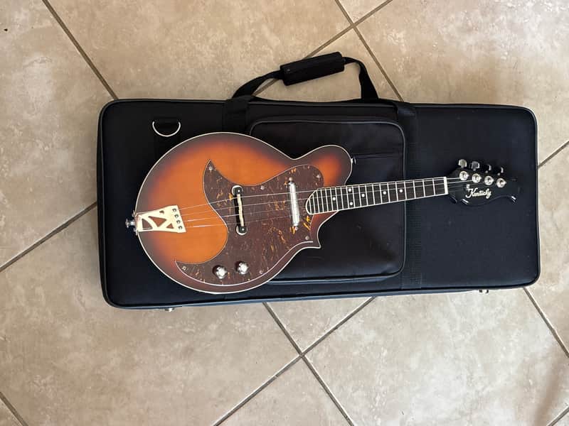 Kentucky KM-300E 4-String Electric Mandolin 2010s - Traditional Sunburst image 1
