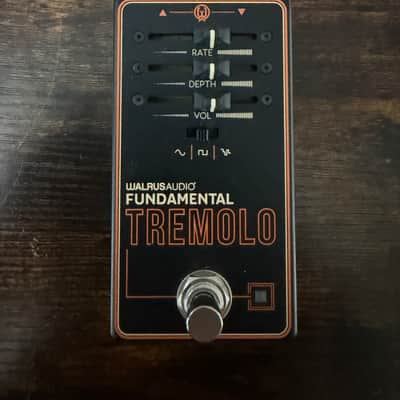 Walrus Audio Fundamental Tremolo 2023 - Present - Black / Orange image 1