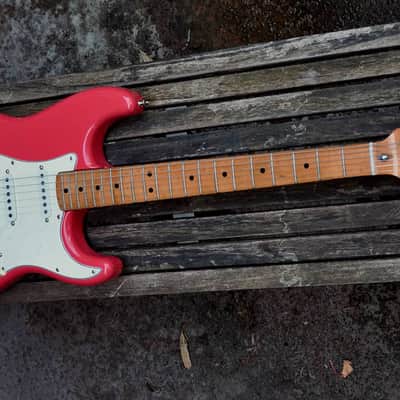 Fender Stratocaster Fullerton 1973 - 1974 Fiesta Red image 6