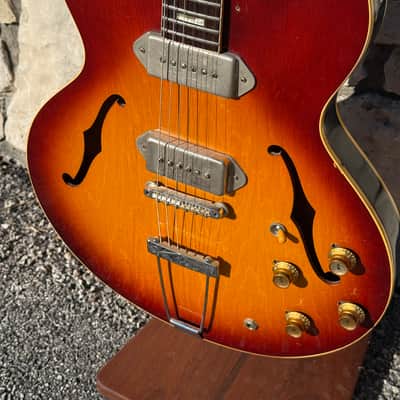 1966 Gibson ES-330TD Cherry Sunburst image 3