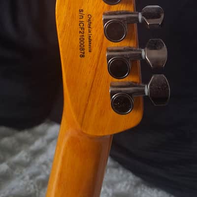 Fender Special Edition Custom Telecaster FMT HH with Laurel Fretboard 2019 - Present - Amber image 4