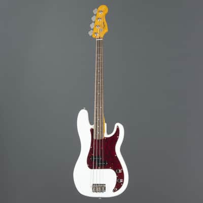Squier Classic Vibe '60s Precision Bass (Olympic White) - 4-String Electric Bass image 10