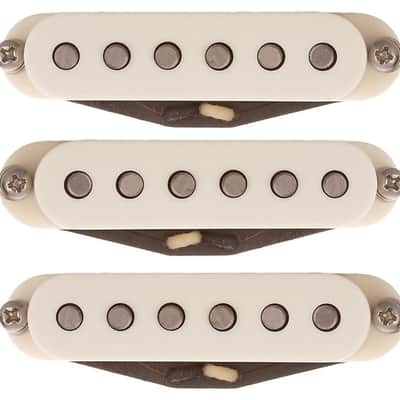 Suhr V60LP Low Peak Classic Vintage 60's Single Coil Parchment Strat Stratocaster Pickup Set image 1