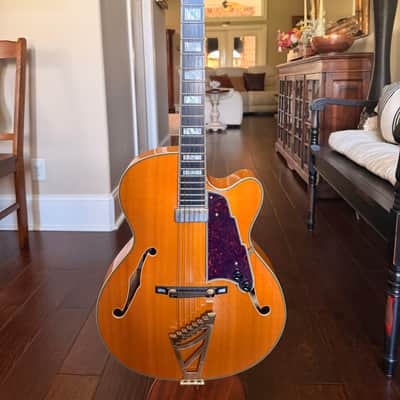 D'Angelico Excel EXS-1  Archtop Honey Blonde image 2