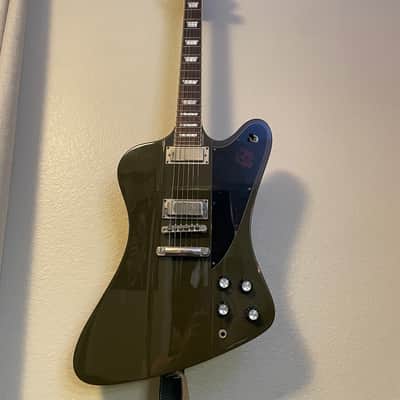 Epiphone Limited Run Firebird 2020 Olive Drab Green image 1