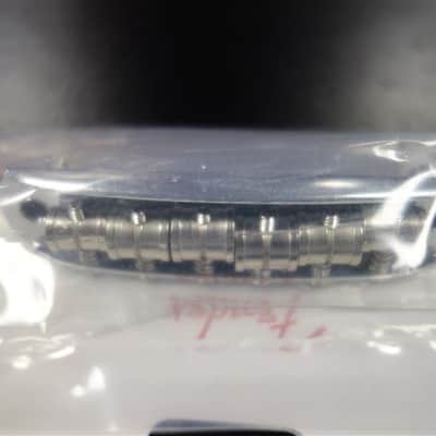 Fender American Professional Jaguar/Jazzmaster 7.25" Radius Bridge Assembly, Nickel image 4