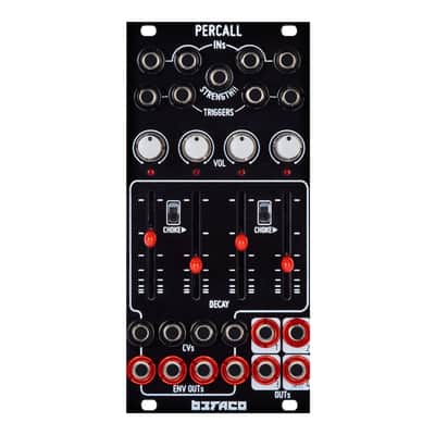 Befaco Percall Eurorack Quad VCA/Envelope Generator Module image 1