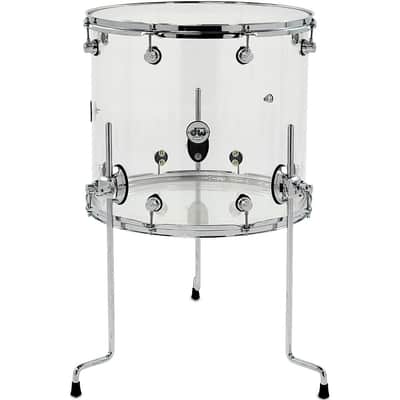 DW Design Series Acrylic 16x18" Floor Tom